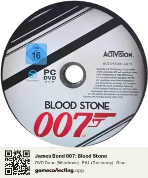 James Bond 007: Blood Stone Computer, PAL disc