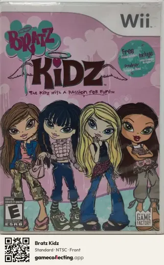 Bratz Kidz Nintendo Wii, NTSC box front
