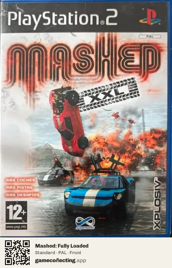 Mashed: Fully Loaded PlayStation 2, PAL box front