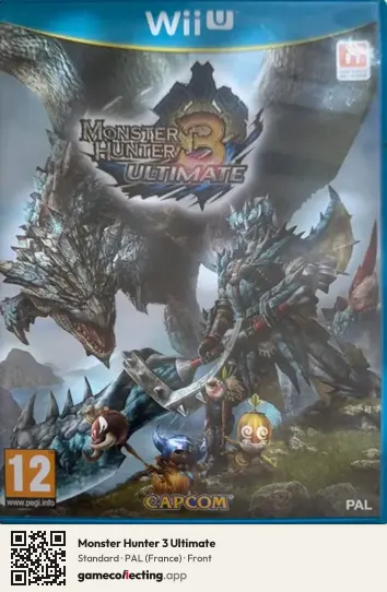 Monster Hunter 3 Ultimate Nintendo Wii U, France box front