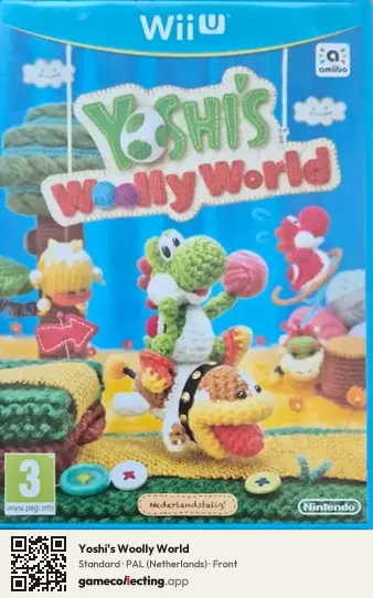 Yoshi's Woolly World Nintendo Wii U, Netherlands box front
