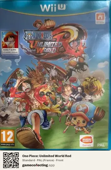 One Piece: Unlimited World Red Nintendo Wii U, France box front