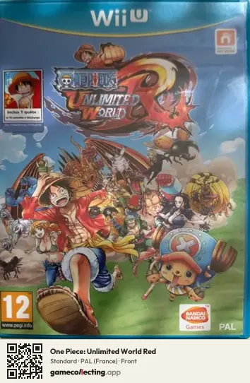 One Piece: Unlimited World Red Nintendo Wii U, France box front
