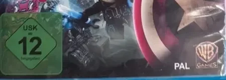 LEGO Marvel's Avengers, the USK square on its front