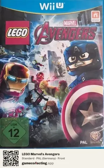 LEGO Marvel's Avengers Nintendo Wii U, Germany box front