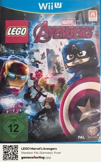 LEGO Marvel's Avengers Nintendo Wii U, Germany box front
