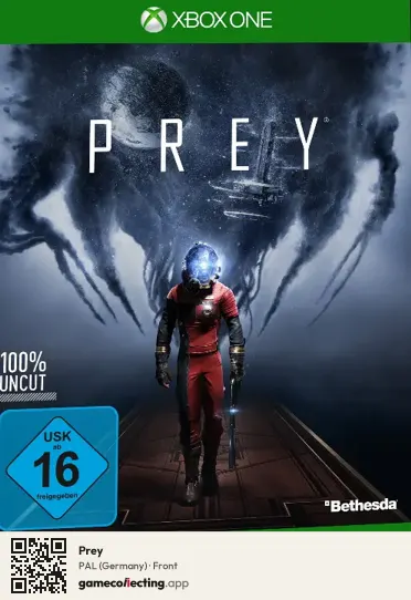 Prey Xbox One, Germany box front