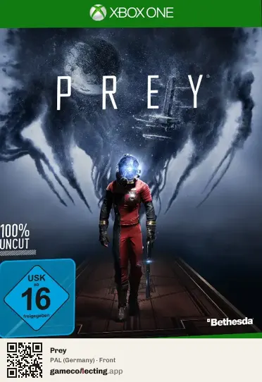 Prey Xbox One, Germany box front
