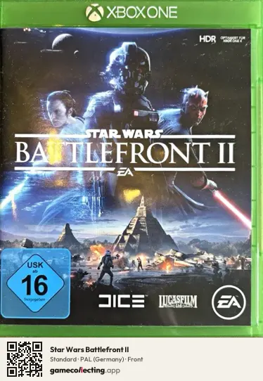 Star Wars Battlefront II Xbox One, Germany box front