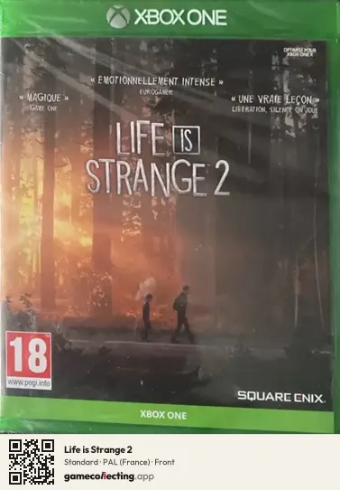 Life is Strange 2 Xbox One, France box front