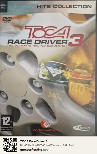 TOCA Race Driver 3 Computer, PAL box front