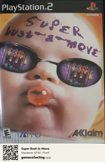 Super Bust-A-Move PlayStation 2, NTSC box front