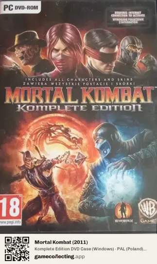 Mortal Kombat (2011) Computer, Poland box front