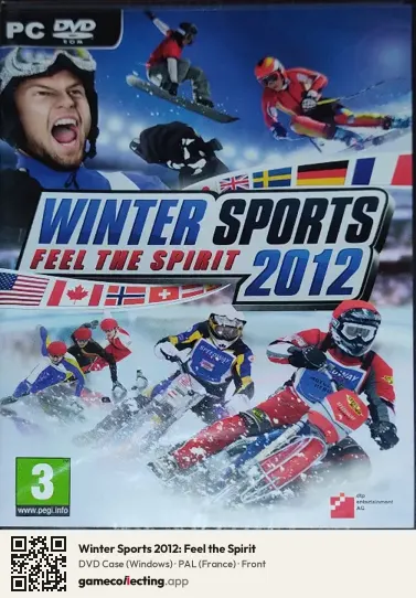 Winter Sports 2012: Feel the Spirit Computer, France box front
