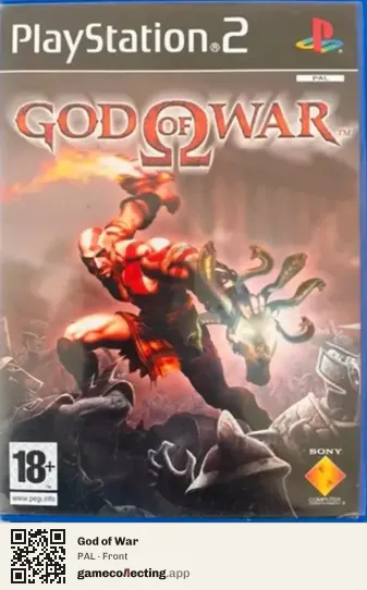 God of War PlayStation 2, PAL box front