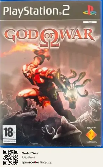 God of War PlayStation 2, PAL box front