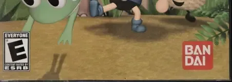 Ribbit King, the ESRB box on its front