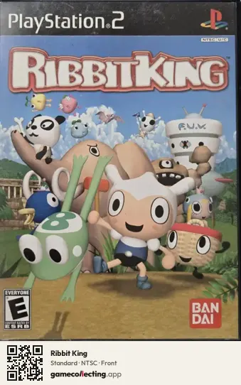 Ribbit King PlayStation 2, NTSC box front