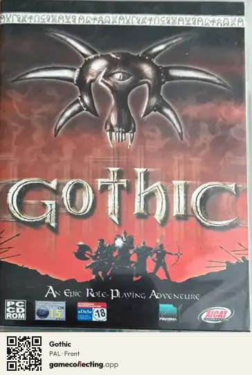 Gothic Computer, PAL box front