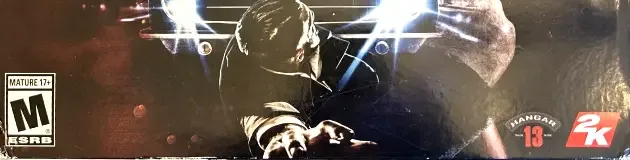 Mafia III, the ESRB box on its front