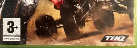 MX vs. ATV Untamed, the PEGI square on its front