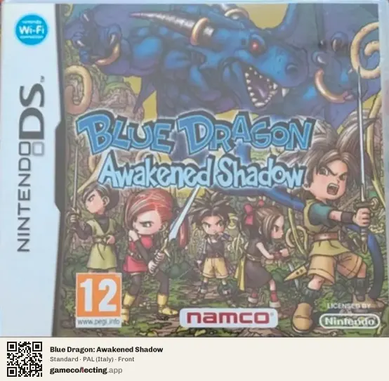 Blue Dragon: Awakened Shadow Nintendo DS, Italy box front