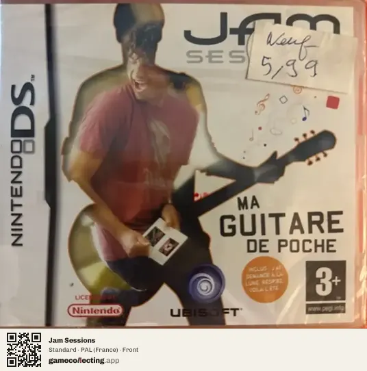 Jam Sessions Nintendo DS, France box front