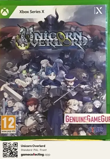 Unicorn Overlord Xbox Series X, PAL box front