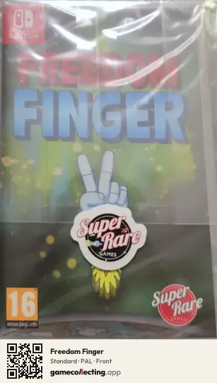 Freedom Finger Nintendo Switch, PAL box front