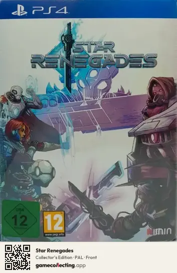 Star Renegades PlayStation 4, PAL box front