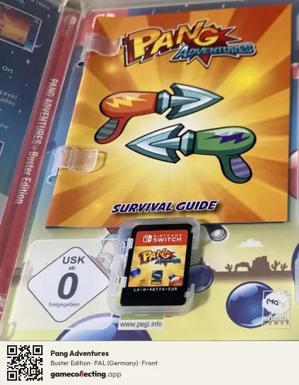 Pang Adventures Nintendo Switch, Germany box front