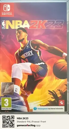 NBA 2K23 Nintendo Switch, France box front
