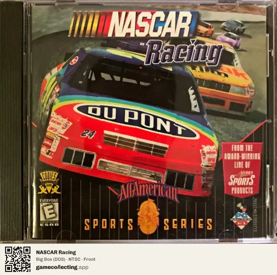 NASCAR Racing Computer, NTSC box front