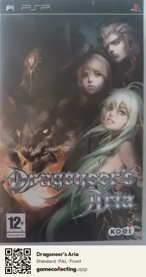 Dragoneer's Aria PlayStation Portable, PAL box front