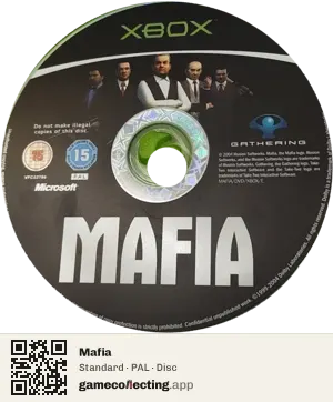Mafia Xbox, PAL disc