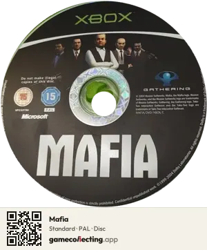 Mafia Xbox, PAL disc