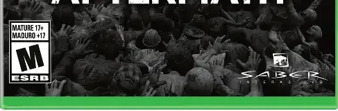 World War Z: Aftermath, the ESRB box on its front