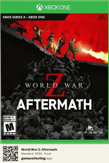 World War Z: Aftermath Xbox Series X, NTSC box front