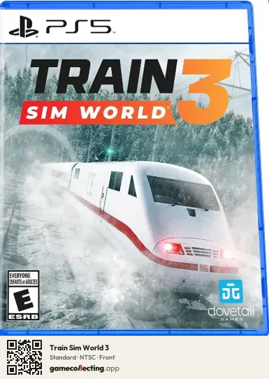 Train Sim World 3 PlayStation 5, NTSC box front