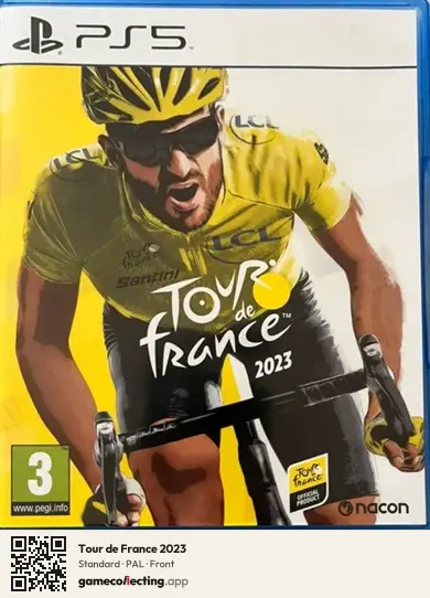 Tour de France 2023 PlayStation 5, PAL box front