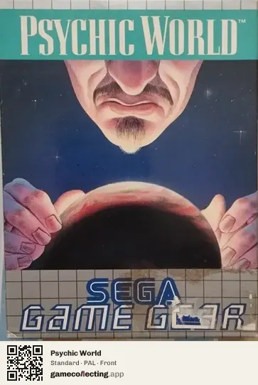 Psychic World Sega Game Gear, PAL box front