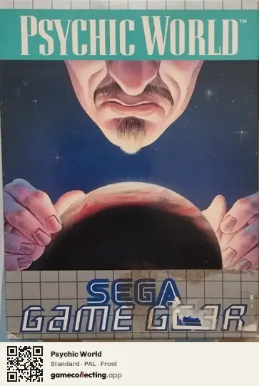 Psychic World Sega Game Gear, PAL box front