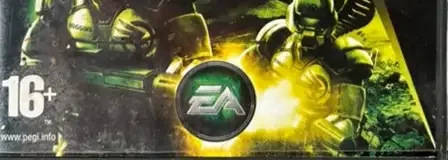 Command & Conquer 3: Tiberium Wars, the PEGI square on its front