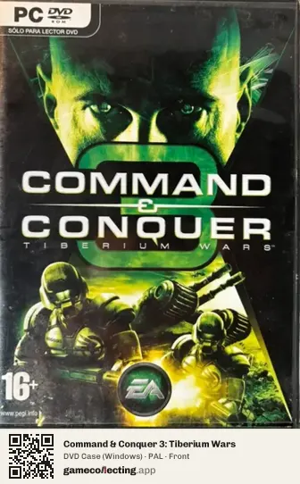 Command & Conquer 3: Tiberium Wars Computer, PAL box front