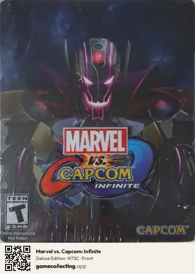 Marvel vs. Capcom: Infinite Xbox One, NTSC box front