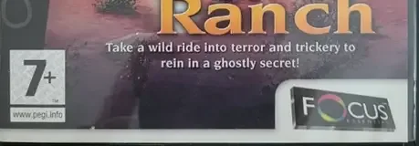 Nancy Drew: The Secret of Shadow Ranch, the PEGI square on its front