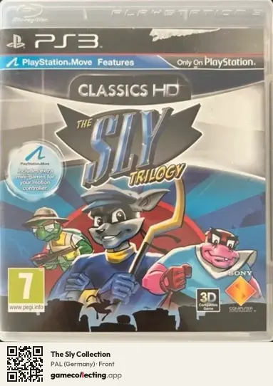 The Sly Collection PlayStation 3, Germany box front