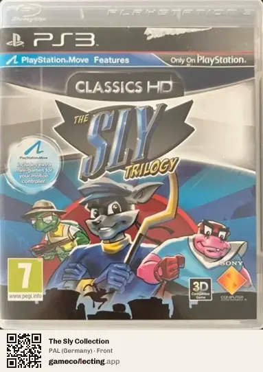 The Sly Collection PlayStation 3, Germany box front