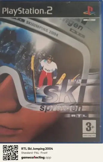 RTL Ski Jumping 2004 PlayStation 2, PAL box front
