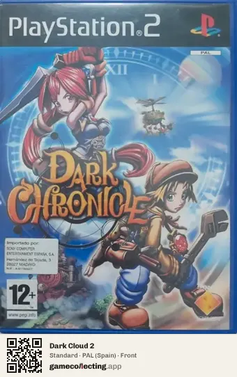 Dark Cloud 2 PlayStation 2, Spain box front